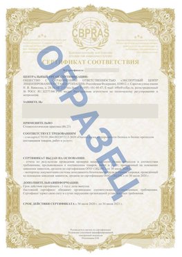 Образец Сертификат СТО 01.064.00220722.2-2020 Татищево Сертификат СТО 01.064.00220722.2-2020 